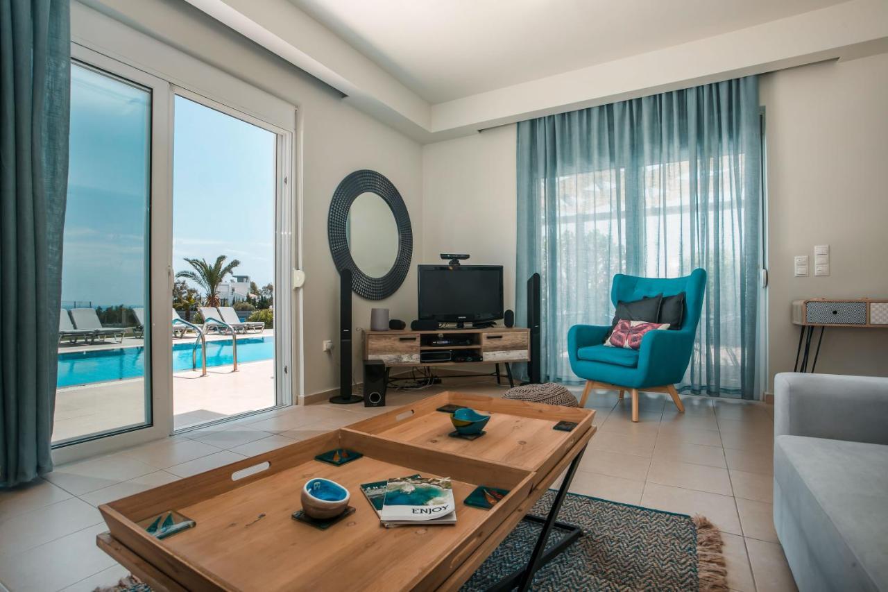 Luxury Villa Petalutha Kolymbia Luaran gambar